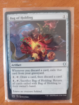 Bag Of Holding Magic The Gathering Commander Baldurs Gate 299 MTG Artifact - $1.94