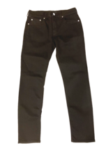 pacsun jeans mens size 30x32 black slim taper active stretch denim cotton blend - £14.63 GBP