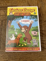 Curious George Makes New Friends DVD - £9.30 GBP