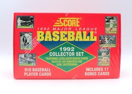 1992 Score Major League Baseball Collectors Set - Factory Sealed! - $39.99