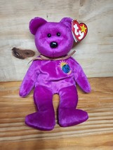 Ty Beanie Baby MILLENIUM Bean Bag NEW Bear Babies Plush error - £9.78 GBP