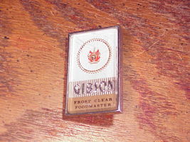 Vintage Gibson Frost Clear Foodmaster Refrigerator Emblem, no. BC-1 and Y-145800 - £17.48 GBP