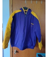 Vintage Nike Team Minnesota Vikings Puffer Jacket Mens Womens L Full Zip... - £37.55 GBP