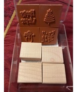Stampin Up Happy Winter  1997 Vintage Retired NEW and Unused - £7.78 GBP