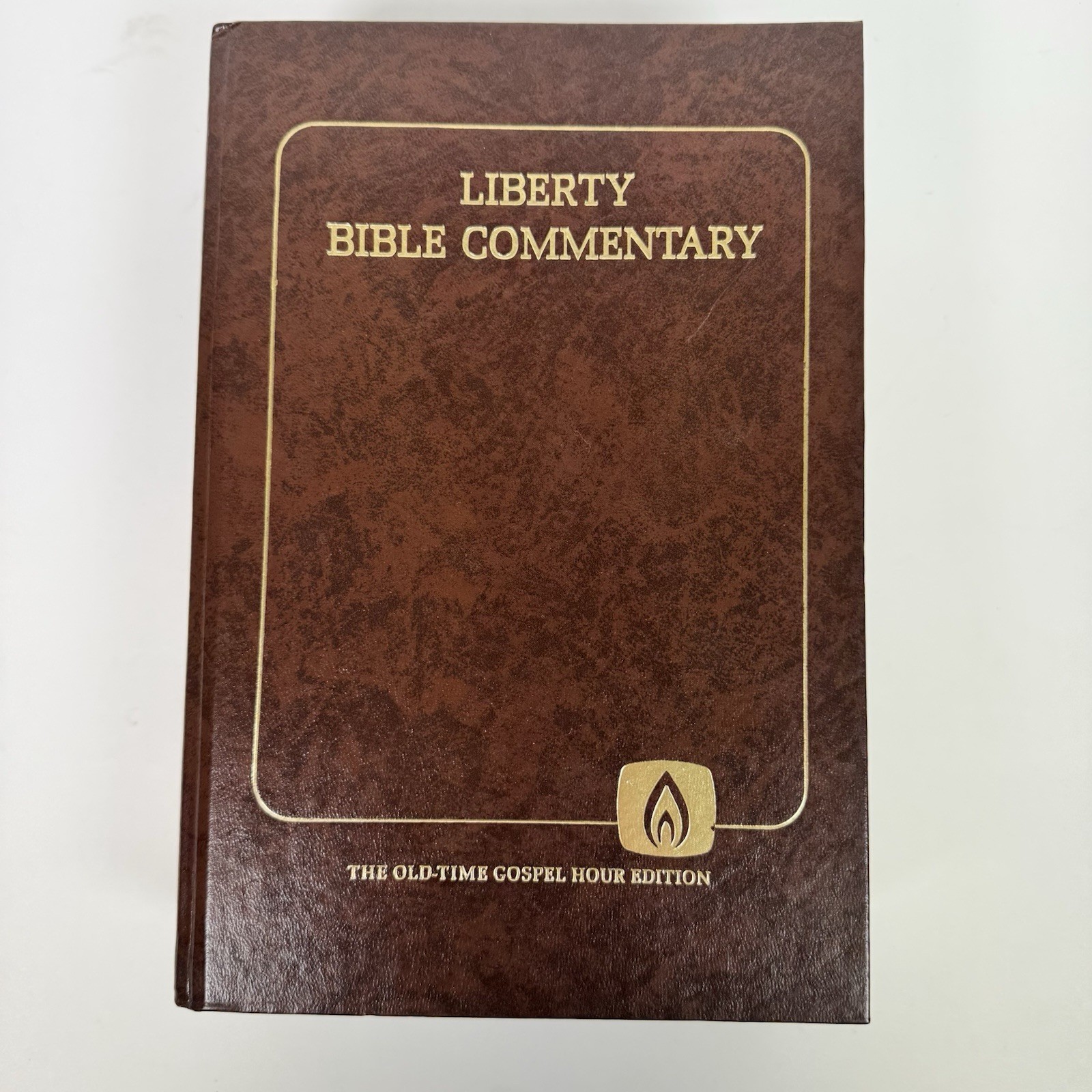 Liberty Bible Commentary By Jerry Falwell 1983 Old Time Gospel Hour Edition - $24.74