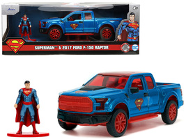 2017 Ford F-150 Raptor Pickup Truck Blue Metallic and Red with Red Interior and  - $26.19