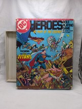 *Box Only* DC Heroes Role Playing Game Be Part Of The Legend! Empty Box - $39.59