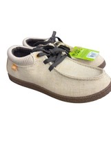 Ocean Minded by Crocs Men&#39;s OM383 Minoa Canvs Sneaker,Tan/Pumpkin,7.5 M US - $37.13