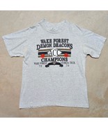 *READ* Vintage 1995 Wake Forest University Basketball ACC Champs T-Shirt... - $17.95