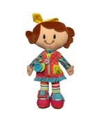 Playskool Learn To Dress Kids Girl Activity Doll Multicolor Plush Stuffe... - $12.86