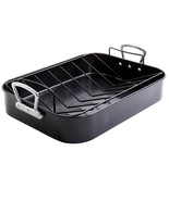 Gibson Home Broxton 2 Piece Turkey Roaster &amp; V-Rack - $55.62 CAD
