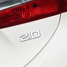 Hot 2.0  3D Car Sticker Body Bumper Styling Emblem Decor Decal Exterior Parts fo - £34.91 GBP