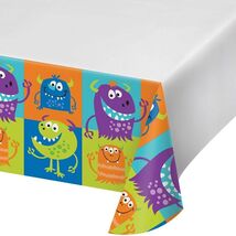 Fun Monsters Tablecover - Birthday Party Supplies - $1.96