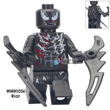 Riot Klyntar Symbiote Marvel Venom Single Sale Minifigures Block Toy - $2.75