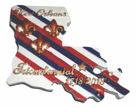 New Orleans Tricentennial  1718-2018 Magnet Party Favor Louisiana - £4.36 GBP