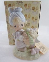 Precious Moments E-3111 Be Not Weary in Well Doing Girl with Laundry NEW Box 79 - $22.05