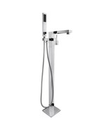 Single-Handle Freestanding Floor Mount Roman Tub Faucet Bathtub Filler C... - $249.78 CAD