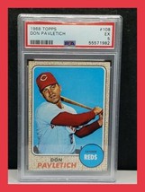 1968 Topps Don Pavletich #108 ~ Graded PSA 5 EX - £31.64 GBP