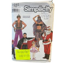 Sewing Pattern Simplicity 9892 Costume Child Partial CUT Size 10-12 - £4.30 GBP