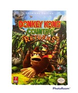 Donkey Kong Country Returns Prima Official Game Guide Premiere Edition N... - $12.00