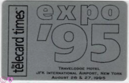 Phonecard Telecard Times Expo 1995 B&amp;J Telefonkarte Telefonica - £3.97 GBP