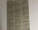 Magic Johnson Returns To NBA Newspaper Article Clipping - £6.32 GBP