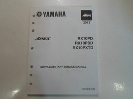 2013 Yamaha APEX RX10PD RX10PSD RX10PXTD Snowmobile Supplementary Servic... - $150.35