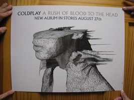 Coldplay Blood Rush Promo Poster for Head-
show original title

Original... - $179.29