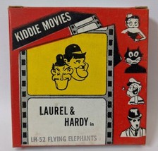 Vintage Atlas Films Kiddie Movies LAUREL &amp; HARDY LH-52 Flying Elephants 8mm Film - £8.11 GBP
