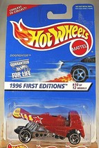 1996 Vintage Hot Wheels #375 First Editions 10/12 DOGFIGHTER Red w/Chrome SB Sp - £6.37 GBP