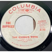 The Duprees The Exodus Song / Let Them Talk 45 Doo Wop Soul Promo Columb... - £13.30 GBP