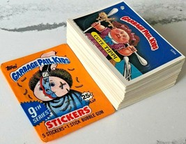 &#39;87 Topps Garbage Pail Kids Original 9th Series 9 Complete MINT Card Set GPK OS9 - £110.64 GBP