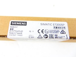 Siemens 6ES7193-6BP20-0DA0 - £58.40 GBP