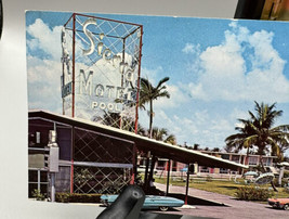 Postcard Sierra Motel Ft. Lauderdale FLorida 1950s Card No Zip  8.5 x 3.... - £5.28 GBP