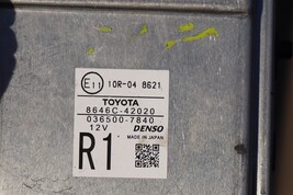 Toyota Front Windshield Lane Departure Sensor Camera 8646C-42020 image 6