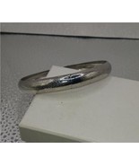 Vintage plastic silver bracelet - $10.90 CAD