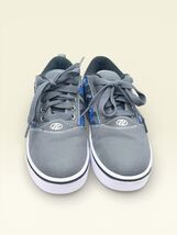 Heelys Kids Pro 20 Prints Wheeled Sneakers Charcoal/Blue/Black Size 2 - $24.75