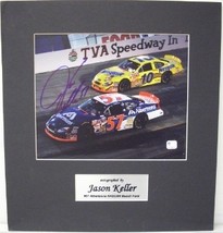 Jason Keller signed 13x14 Photo Nascar BuschSeries Custom Matted - $15.00