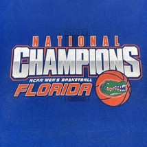 Vintage 2007 Florida Gators National Champions Shirt XL NCAA Mens Basket... - $13.06