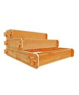 Timberlane Gardens Raised Bed Kit 3 Tiered (1x3 2x3 3x3) Western Red Ced... - £79.08 GBP