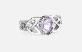 Paparazzi Shimmer Splash Purple Ring - New - $4.50