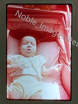 1950s Crying Baby and Kitten Vintage Buggy Ektachrome 35mm Slide - £3.59 GBP