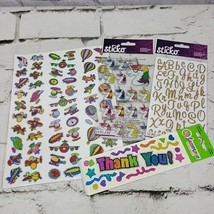 Glitter Stickers Lot Sticko Sandy Lion assorted  - £7.64 GBP