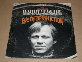 Barry McGuire Eve Of Destruction Vinyl Record Album Vintage Dunhill Label - £31.16 GBP