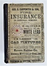 1888 antique BOSTON ma CITY DIRECTORY history genealogy ads occupation 1904pg - £135.92 GBP