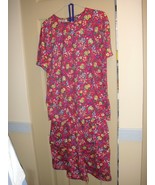 Liz Claiborne Floral Print 2 Piece Matching Shorts &amp; Top Set Size L &amp; M - $23.83 CAD