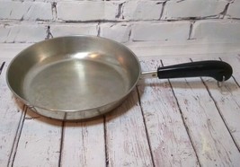 1801 Revere Ware 10&quot; inch Skillet  Flat Bottom VINTAGE No Lid - $21.49