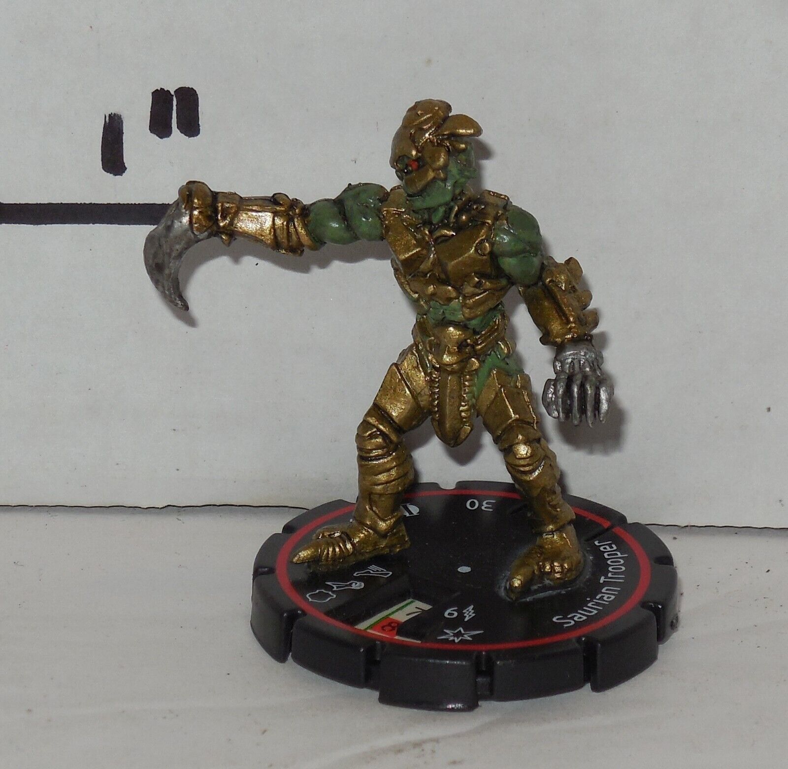 Heroclix Miniature Indy Comics set Saurian Trooper #009 figure ONLY - $10.44