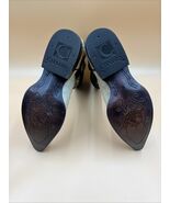 Caiman Cuadra Mens Exotic Western Cowboy Boots Beige &amp; Brown Size 8 - $198.00