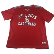 MLB St. Louis Cardinals Men&#39;s Shirt True Fan Lightweight XL Red Genuine T-Shirt - £14.94 GBP